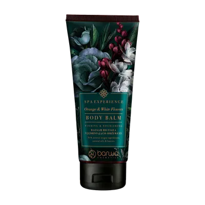 Barwa Spa Experience, Orange & White Flowers Body Balm (Balsam do ciała ujędrniająco-odżywczy)
