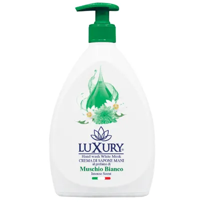 Luxury Sapone Muschio Bianco (Mydło w płynie z białego piżma)