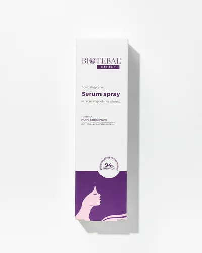 Biotebal Effect - specjalistyczne serum spray przeciw wypadaniu włosów