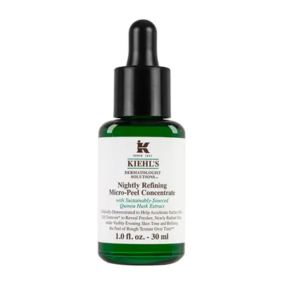 Kiehl's Dermatologist Solutions, Nightly Refining Micro-Peel Concentrate (Złuszczający koncentrat na noc)