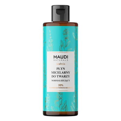 Maudi Naturals Szałwia, Normalizujący płyn micelarny do twarzy