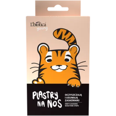L'biotica Young  # Tiger, Oczyszczające plastry na nos