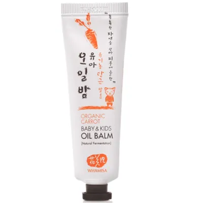 Whamisa Organic Carrot Baby & Kids Oil Balm (Maść wielozadaniowa)
