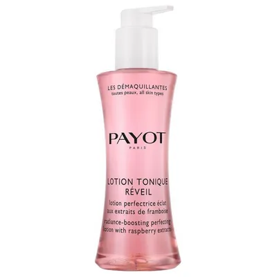 Payot Les Demaquillantes Lotion Tonique Reveil [Radiance-Boosting Perfecting Lotion with Raspberry Extract] (Płyn rozświetlający z ekstraktem z malin)