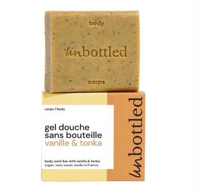 Unbottled Vanilla & Tonka, Body Wash Bar (Wanilia i Tonka, Kostka myjąca do ciała)