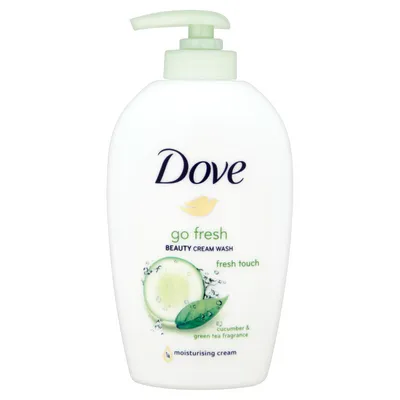 Dove Go Fresh, Fresh Touch, Beauty Cream Wash (Kremowe mydło w płynie `Ogórek i zielona herbata')