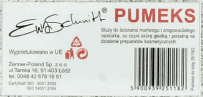 Ewa Schmitt Pumeks kosmetyczny