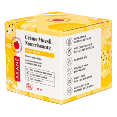 Akane Creme Muesli Nourrissante (Intensywnie odżywczy krem do twarzy)
