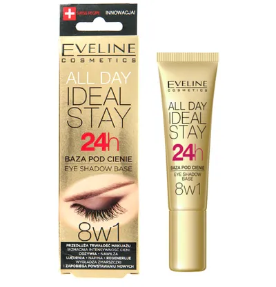 Eveline Cosmetics All Day Ideal Stay,  Baza pod cienie 8 w 1