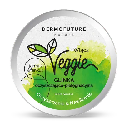 Dermofuture Precision Veggie, Glinka oczyszczająca `Jarmuż i fenkuł`
