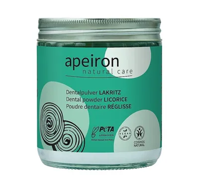 Apeiron Natural Care Licrone, Dental Powder (Lukrecja, Pasta do zębów w proszku)