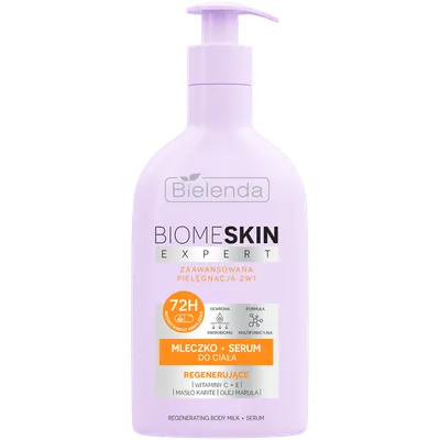 Bielenda Biome Skin Expert, Regenerujące mleczko-serum do ciała