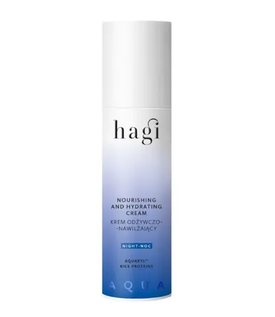Hagi Aqua Zone, Krem odżywczo-nawilżający na noc