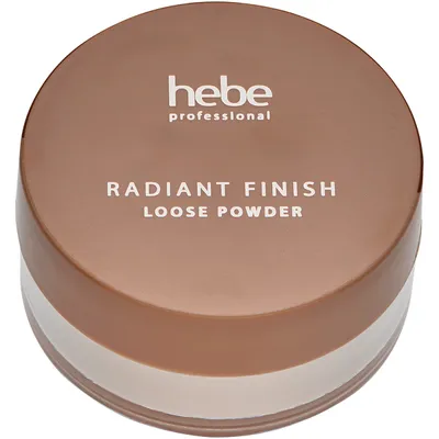 Hebe Professional, Radiant Finish Loose Powder (Rozświetlający sypki puder do twarzy)