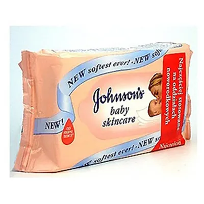 Johnson's Baby Chusteczki dla niemowląt (stara wersja)