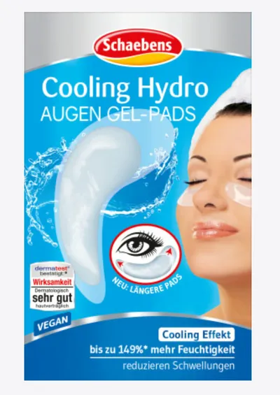 Schaebens Augenpads Cooling Hydro (Chłodzące płatki pod oczy)