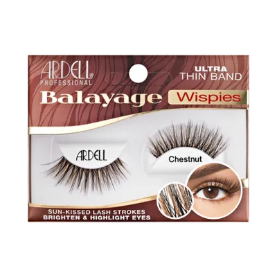 Ardell Lashes Balayage, Wispies, Chestnut, Sztuczne rzęsy na pasku