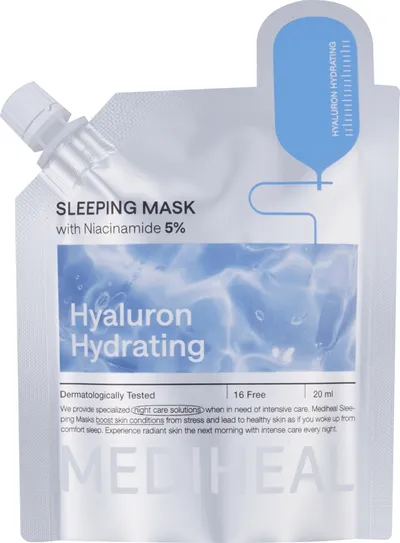 Mediheal Hyaluron Hydrating Sleeping Mask (Całonocna maseczka nawilżająca do twarzy)