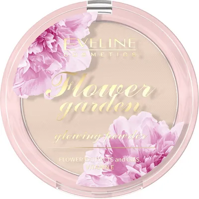 Eveline Cosmetics Flower Garden, Glowing Powder (Rozświetlający puder do twarzy)