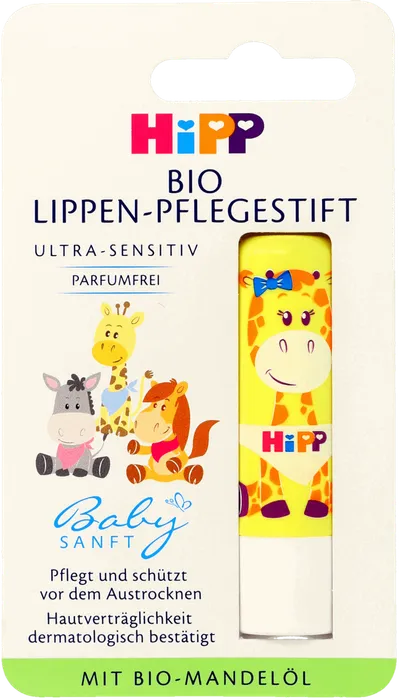 HiPP Babysanft, Bio Lippen-Pflegestift Ultra-Sensitive (Pielęgnacyjna pomadka do ust)