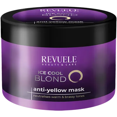 Revuele Beauty & Care, Ice Cool Blond Anti-Yellow Mask (Maska do włosów blond)