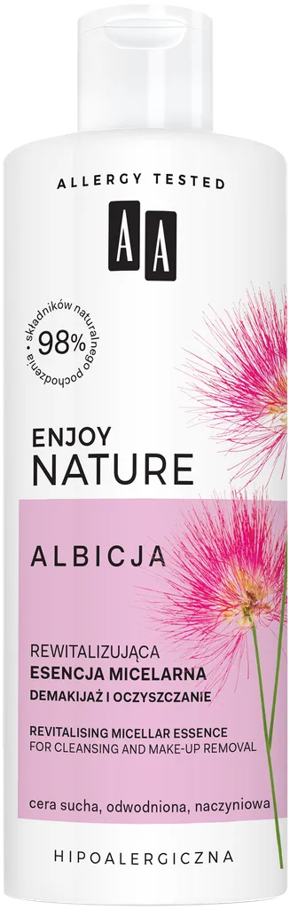 AA Enjoy Nature, Rewitalizująca esencja micelarna `Albicja`