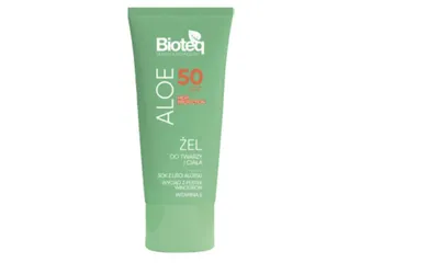 Bioteq Aloe, Żel do twarzy i ciała SPF50