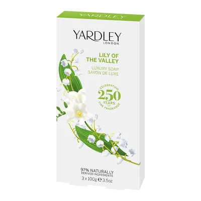 Yardley Lily of the Valley, Luxury Soap (Perfumowane mydło w kostce)