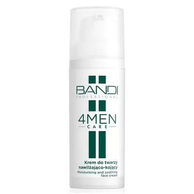 Bandi 4Men Care, Krem do twarzy nawilżająco-kojący