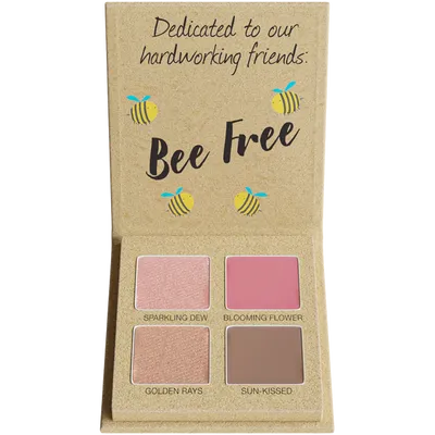 Bell HYPOAllergenic, Bee Free, Face & Eye Palette (Paleta do twarzy i oczu)