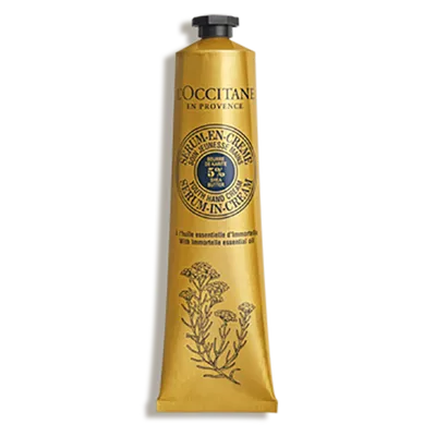 L'Occitane Serum En Creme Soin Jeunesse Mains (Odmładzający krem do rąk `Masło shea i immortelle`)