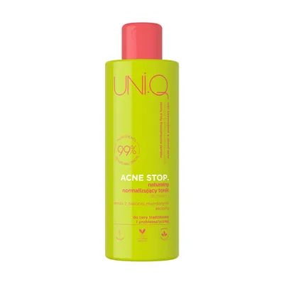Uni.Q Acne Stop Natural Normalizing Face Toner (Naturalny normalizujący tonik do twarzy)