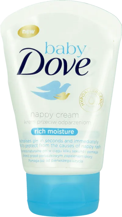 Dove Baby, Rich Moisture, Nappy Cream (Krem przeciw odparzeniom)