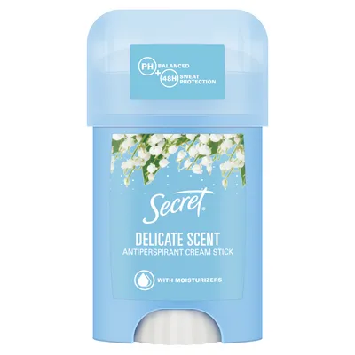 Secret Delicate Scent Antiperspirant Cream Stick (Kremowy antyperspirant dla kobiet)