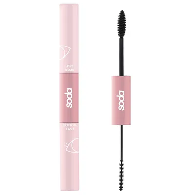 Soda Makeup #lashlover Baby Doll Mascara (Dwustronny tusz do rzęs)