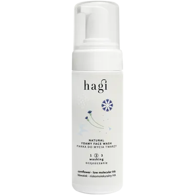 Hagi Natural Foamy Face Wash (Pianka do mycia twarzy)