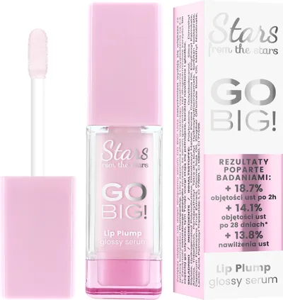 Stars from the stars Go Big! Lip Plump Glossy Serum (Błyszczyk serum powiększające usta)