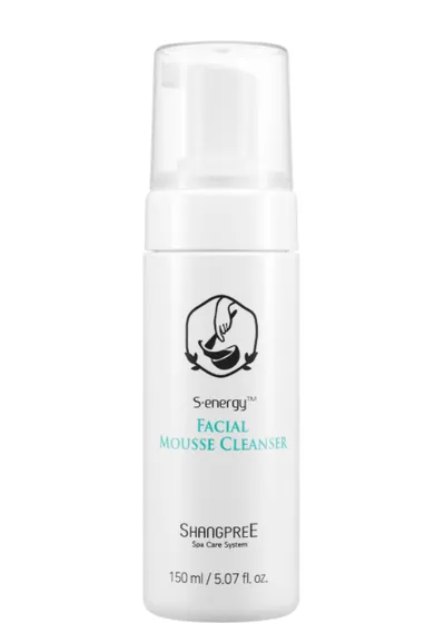 Shangpree S·Energy Facial Mousse Cleanser (Energetyzująca pianka do mycia twarzy)