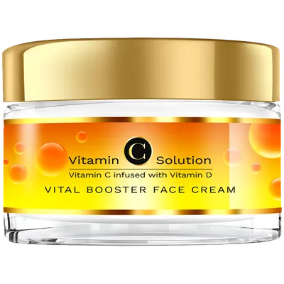 Exclusive Cosmetics Vitamin C Solution, Vital Booster Face Cream (Krem booster do twarzy)