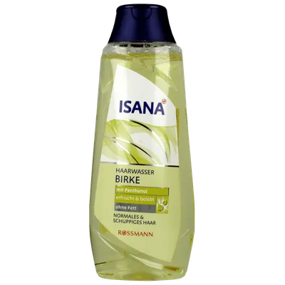 Isana Hair, Birken-Haarwasser [Haarwasser Birke mit Panthenol Normales & Schuppiges Haar] (Woda brzozowa do włosów normalnych i z łupieżem)