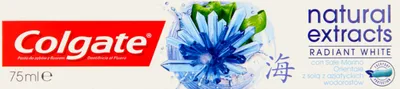 Colgate Natural Extracts, Radiant White, Pasta do zębów  z solą z azjatyckich wodorostów