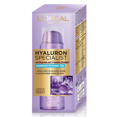 L'Oreal Paris Hyaluron Specialist, Concentrated Jelly (Skoncentrowany żel)