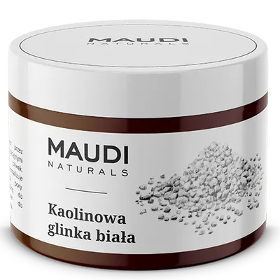 Maudi Naturals Glinka biała kaolinowa