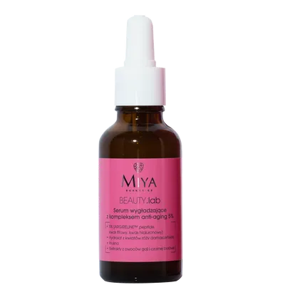 Miya Cosmetics Beauty.Lab, Serum wygładzające z kompleksem anti-aging 5%