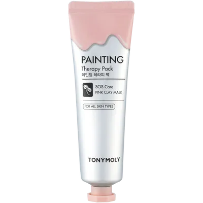 Tony Moly Painting Therapy Pack SOS Pink Clay Mask (Maska do twarzy różowa)