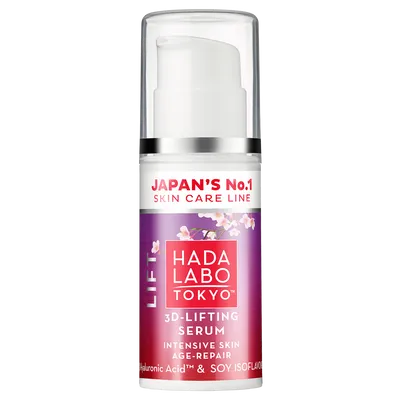 Hada Labo Tokyo 3D Lifting Serum (Silnie naprawcze serum sojowe pod krem)