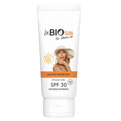 beBIO Sun, Balsam do twarzy i ciała z filtrem słonecznym SPF 30