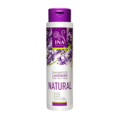 Inaessentials Natural Shampoo Lavender for Oily Hair (Naturalny szampon lawendowy przeciw łupieżowi do przetłuszczających się włosów)