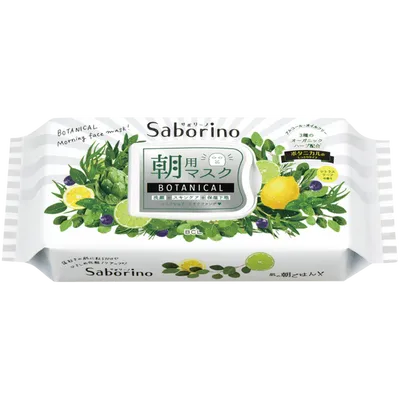 BCL Saborino, Smoothing Mask Sheets (Wygładzająca maska poranna do twarzy)