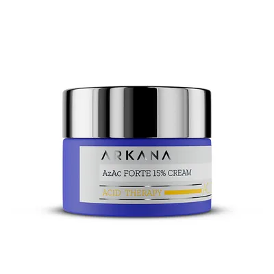 Arkana Acid Therapy MD, AzAc Forte 15% Cream (Krem dla skóry z trądzikiem zwykłym i różowatym)